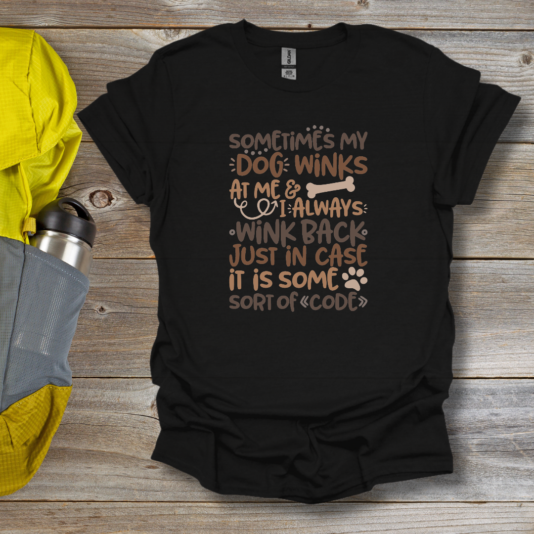 Dog Winks T-Shirt