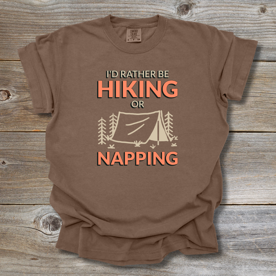 Hiking or Napping T-Shirt