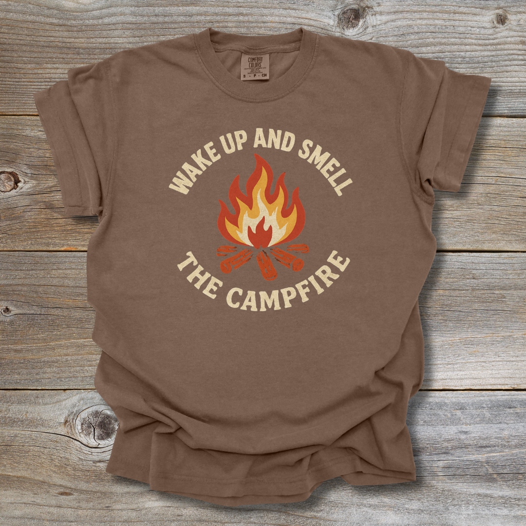 Wake Up and Smell the Campfire T-Shirt