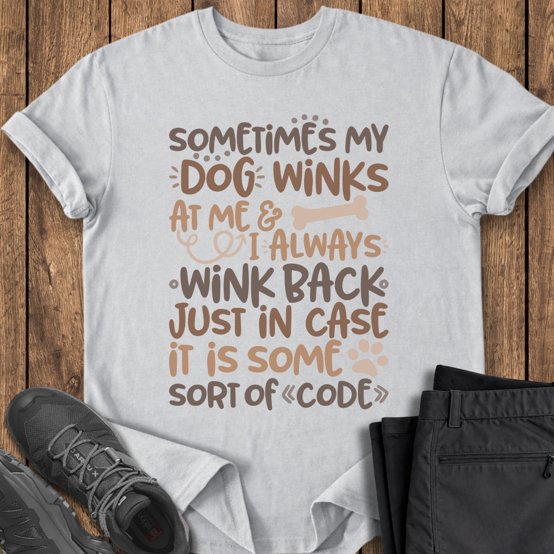 My Dog Winks
