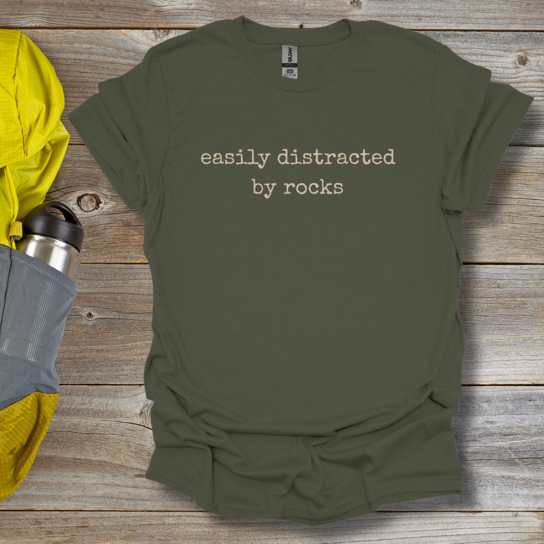 Distracted by Rocks T-Shirt