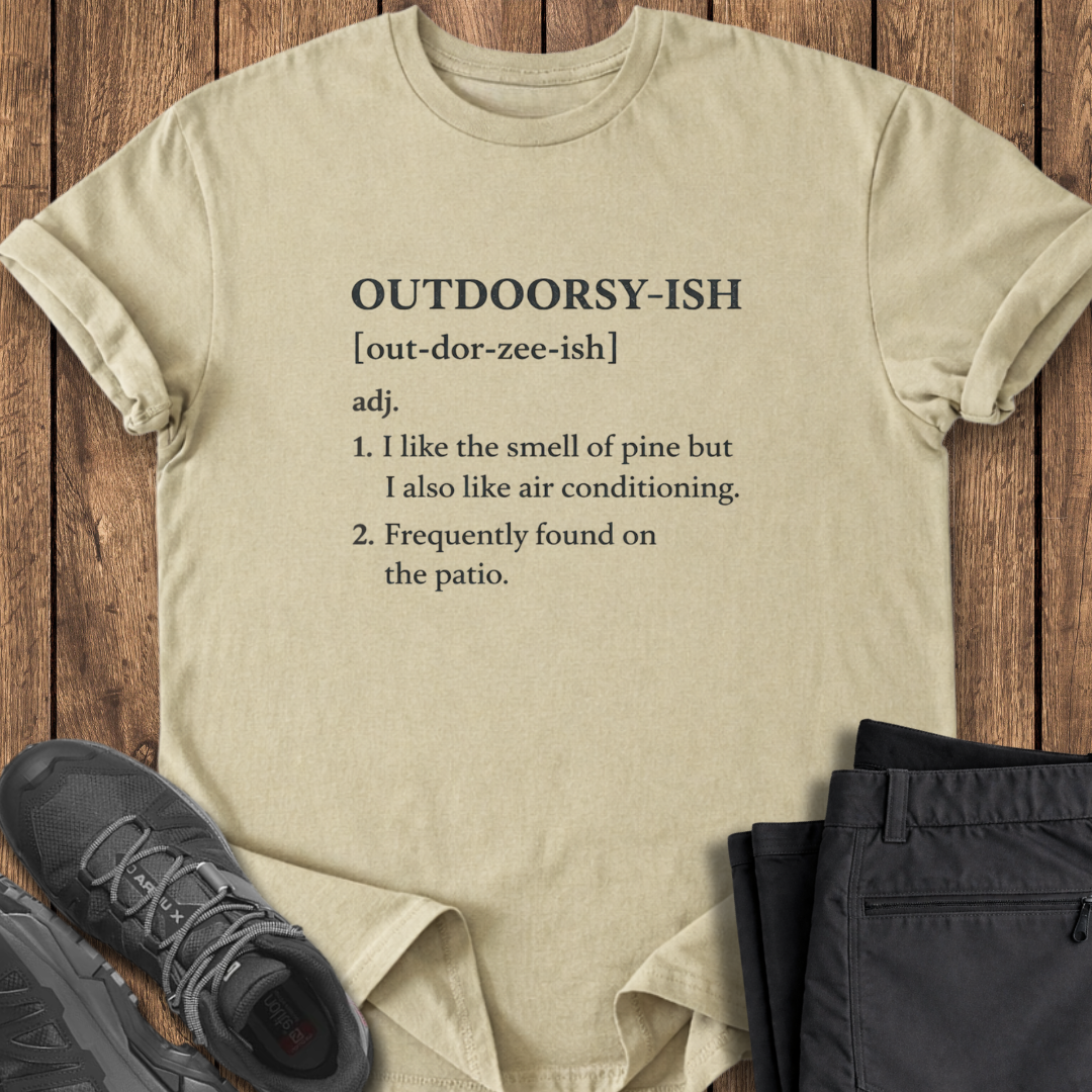 Outdoorsy-ish Definition