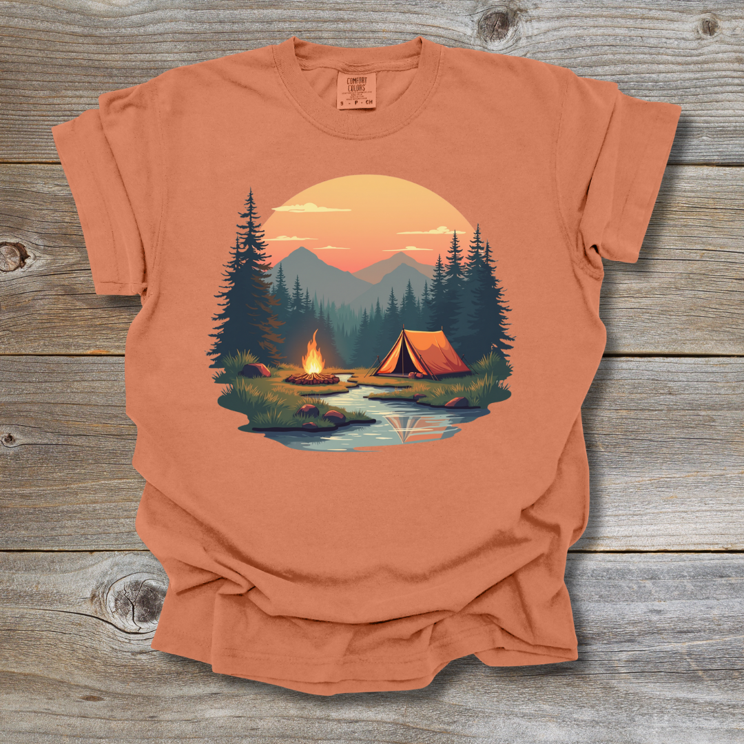 Camp at Dawn T-Shirt
