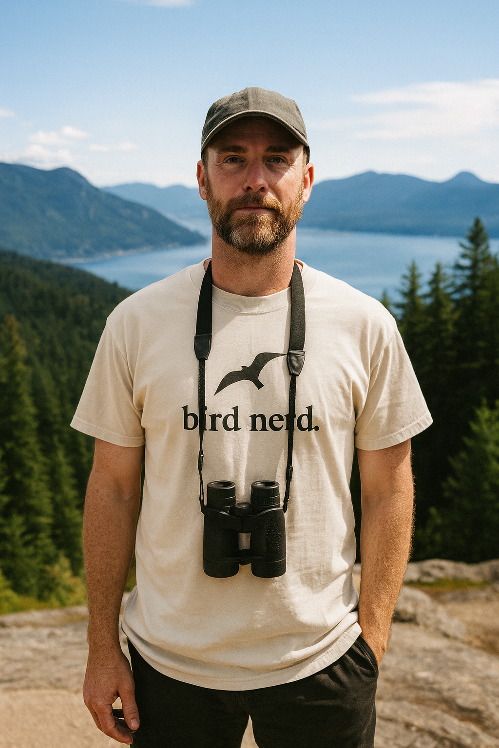 Minimalist Bird Nerd T-Shirt