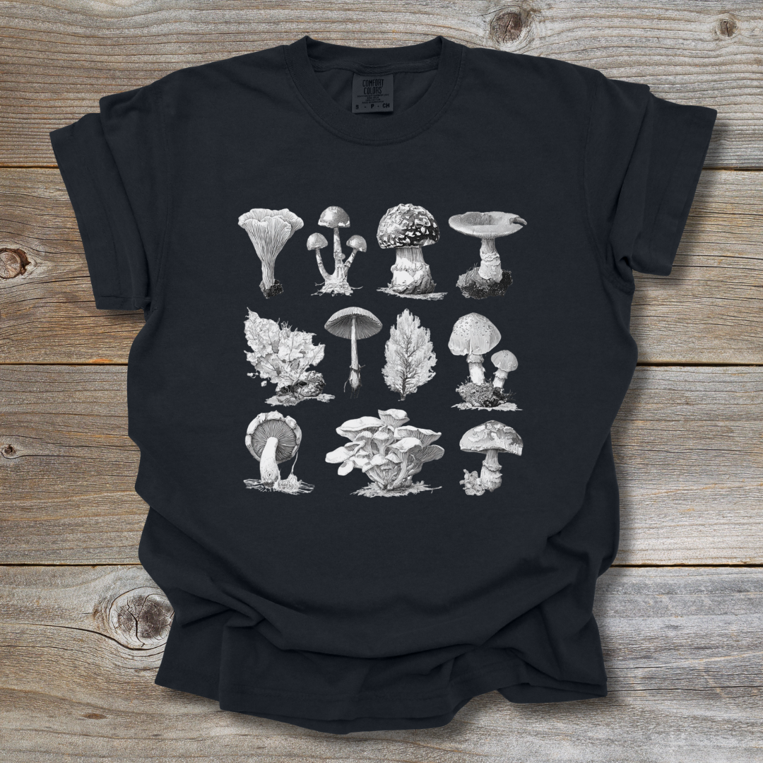 Vintage Mushrooms T-Shirt