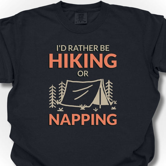 Hiking or Napping T-Shirt