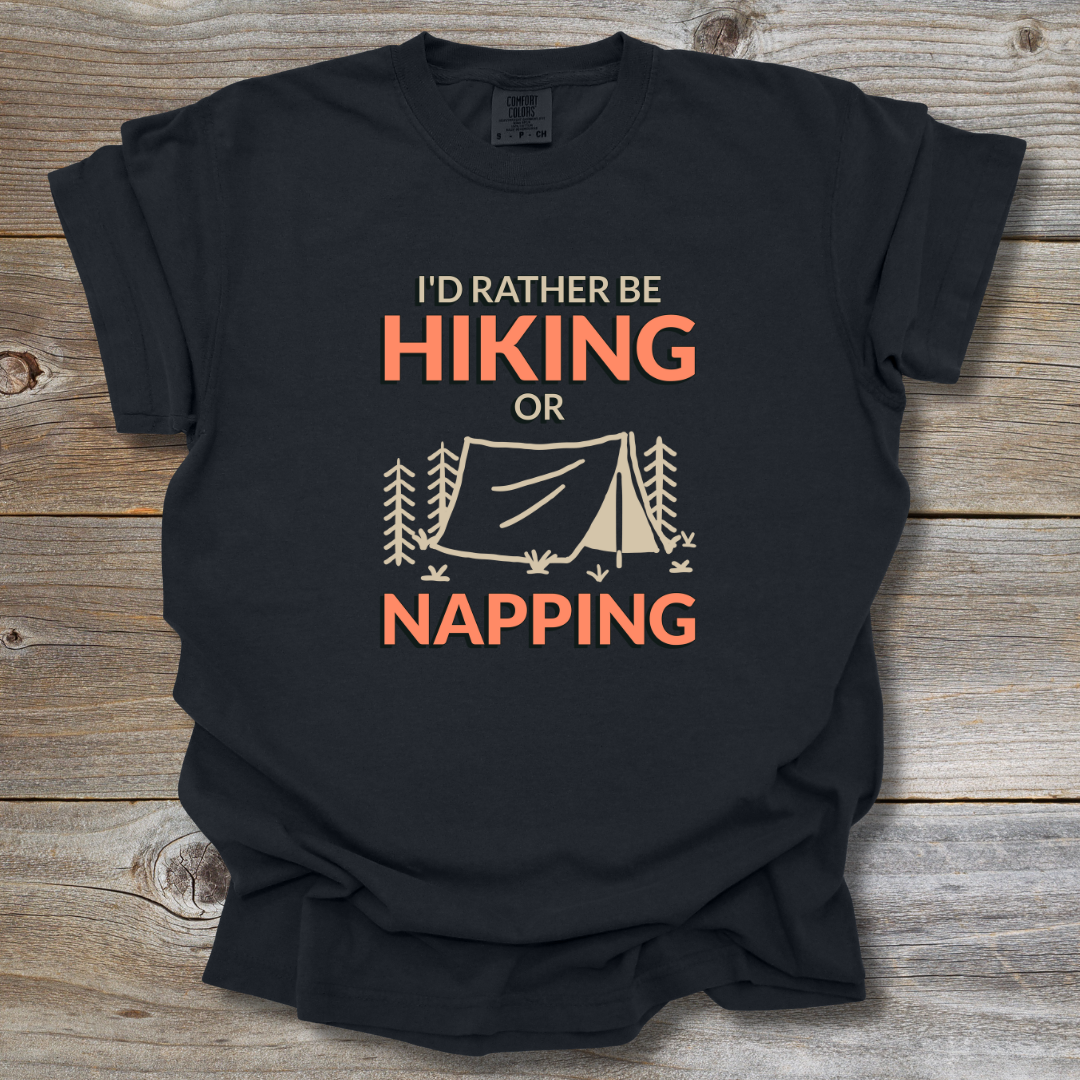 Hiking or Napping T-Shirt