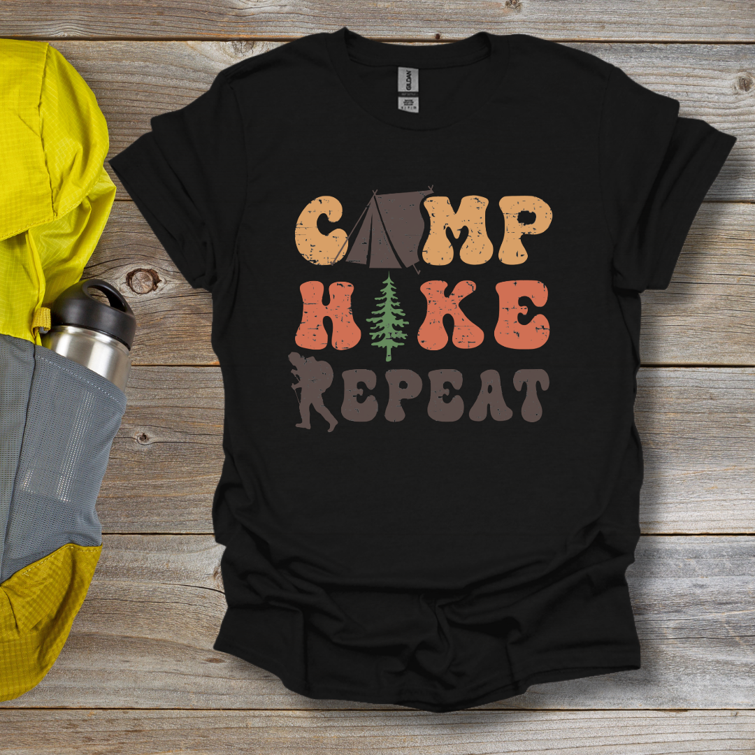 Camp Hike Repeat T-Shirt