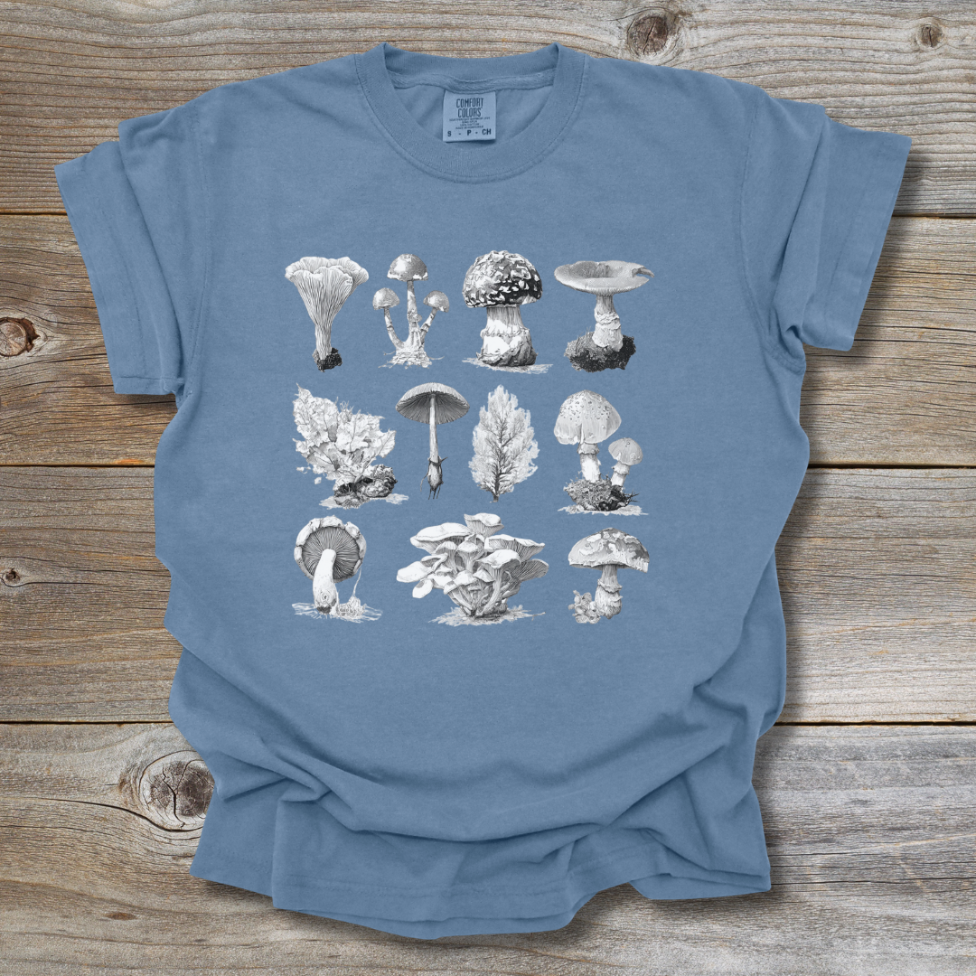 Vintage Mushrooms T-Shirt