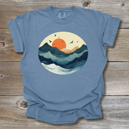 Sunset Waves T-shirt
