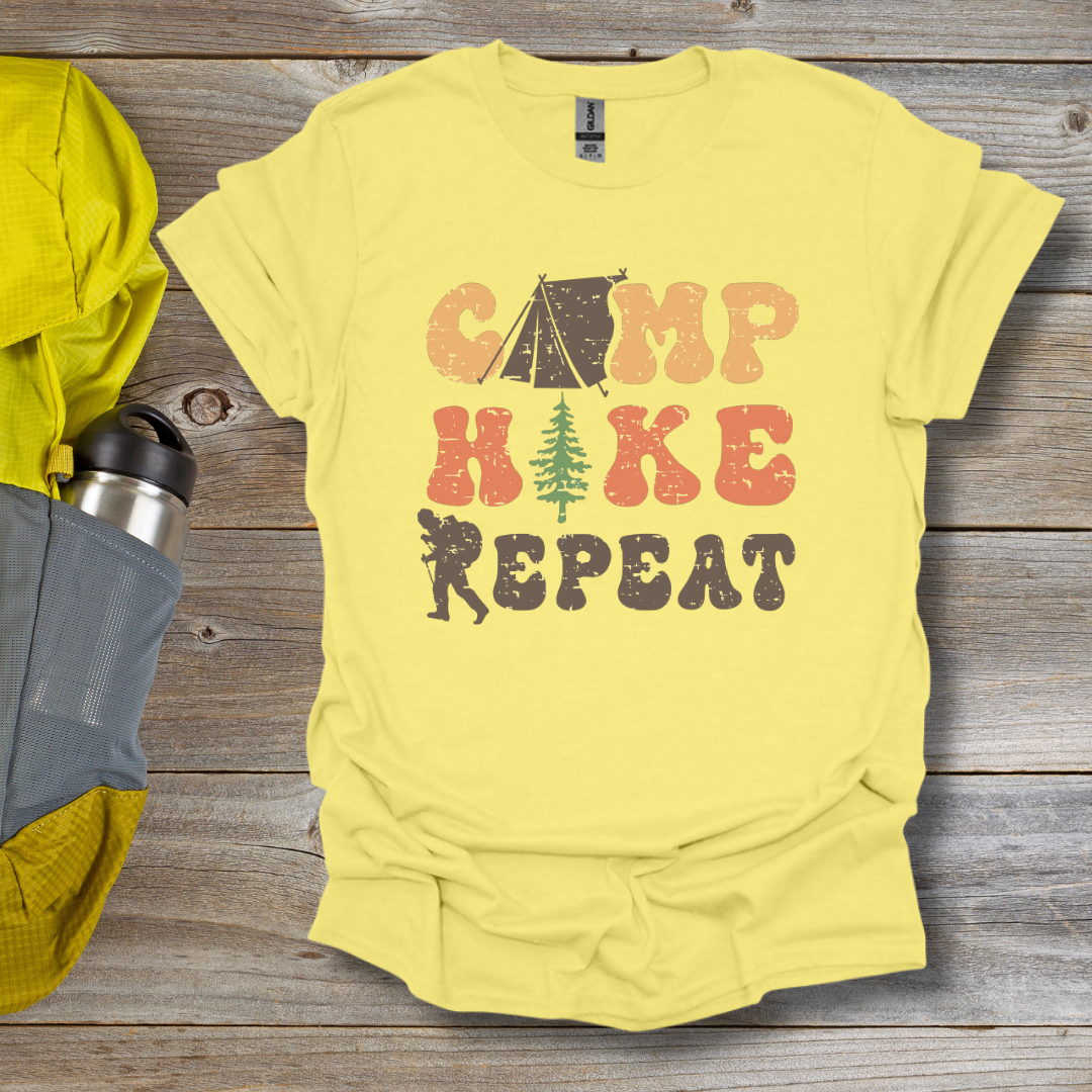Camp Hike Repeat T-Shirt