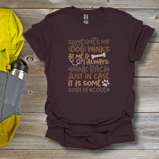 Dog Winks T-Shirt