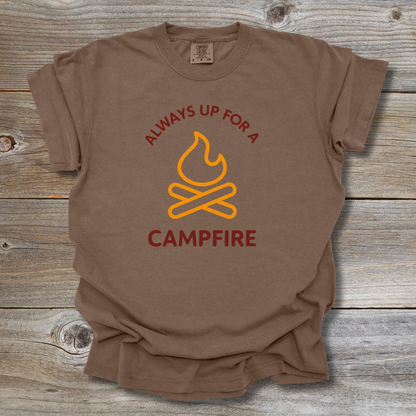 campfire camping outfit