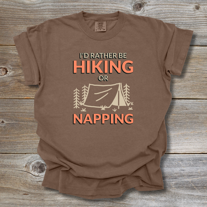 Hiking or Napping T-Shirt