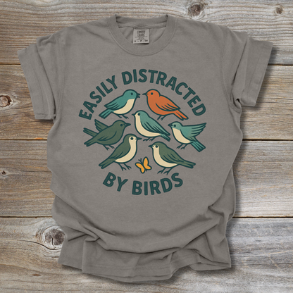 Distracted by Birds T-Shirt