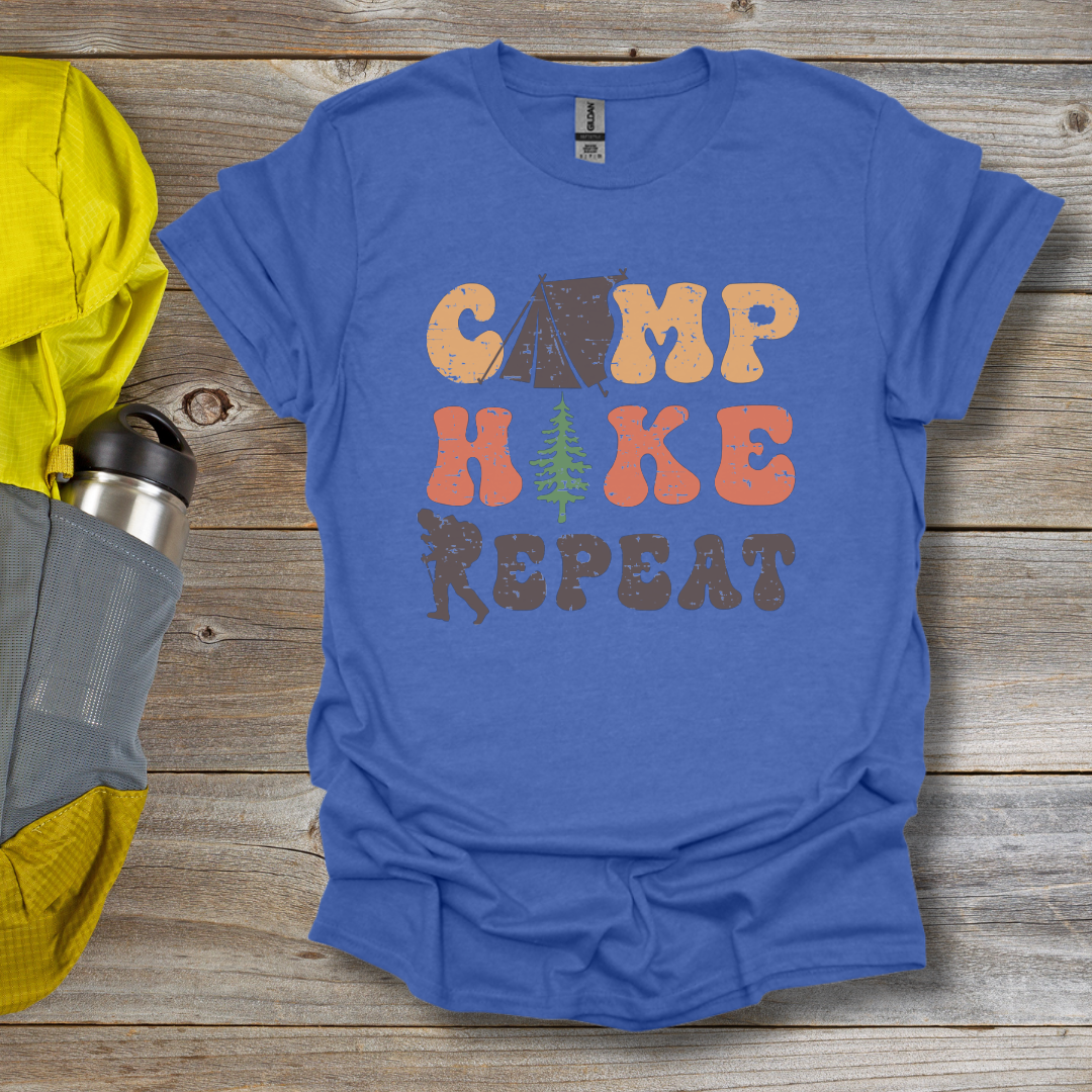 Camp Hike Repeat T-Shirt