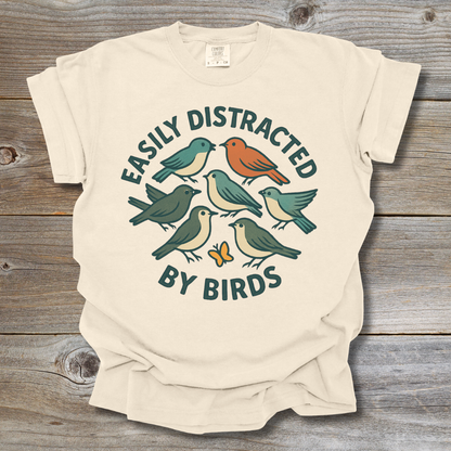 Distracted by Birds T-Shirt