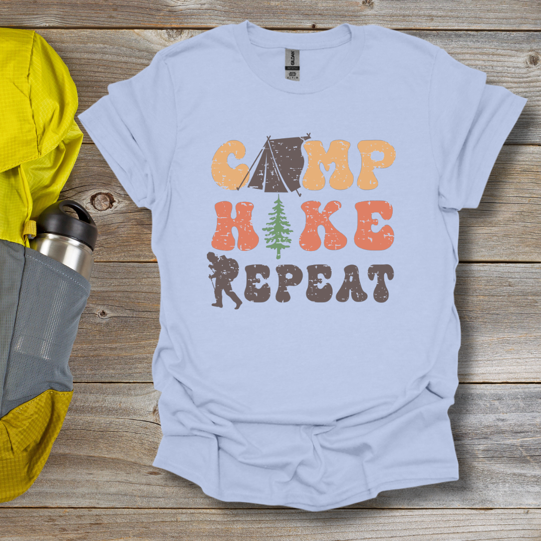 Camp Hike Repeat T-Shirt