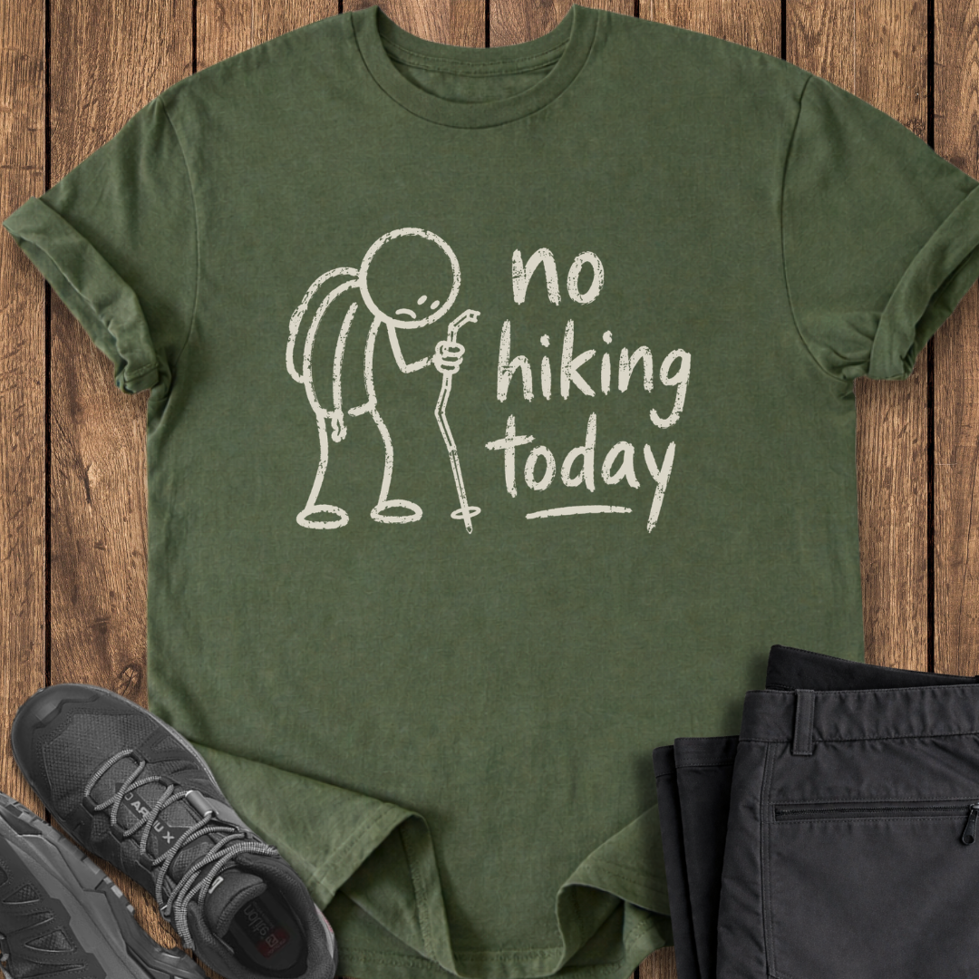 No Hiking Today
