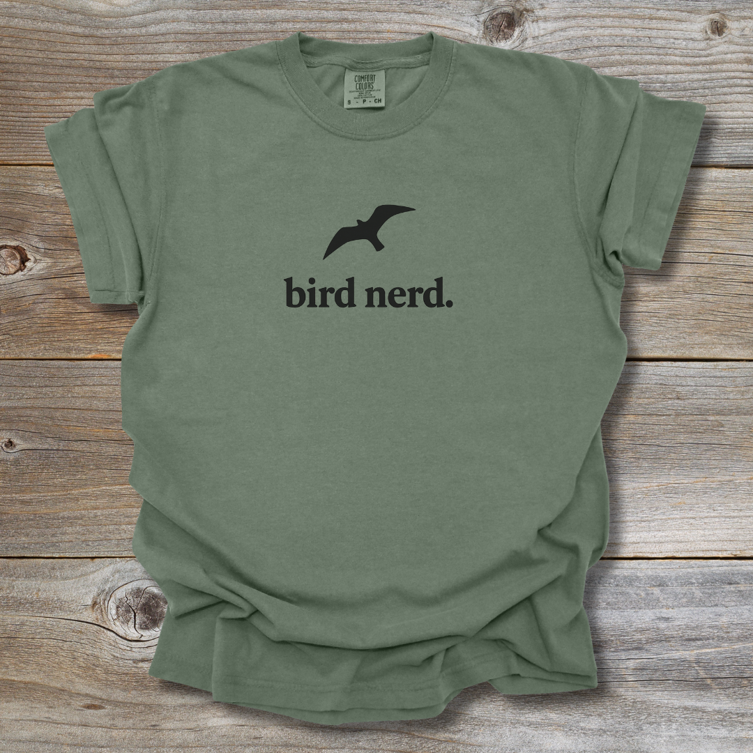 Minimalist Bird Nerd T-Shirt