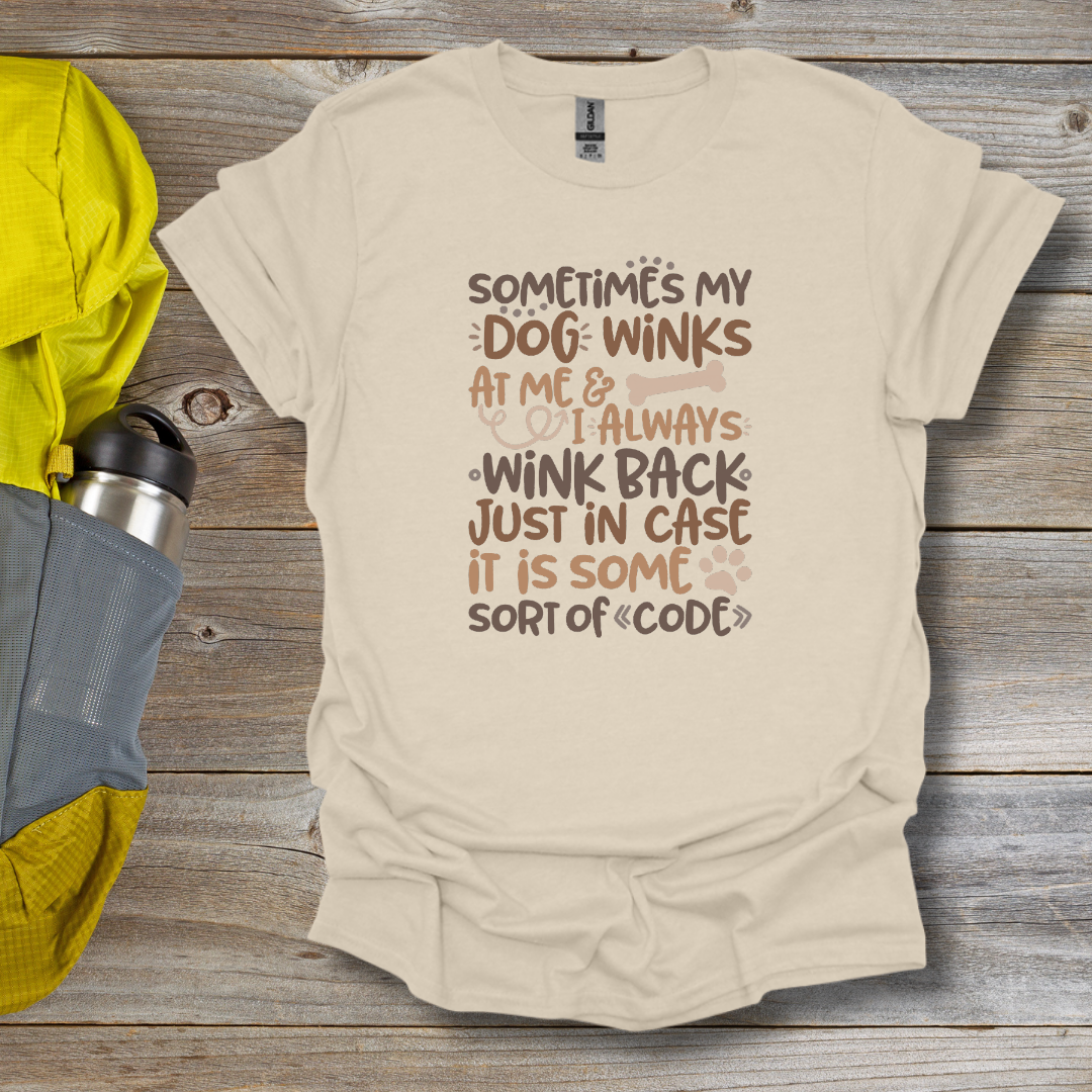 Dog Winks T-Shirt