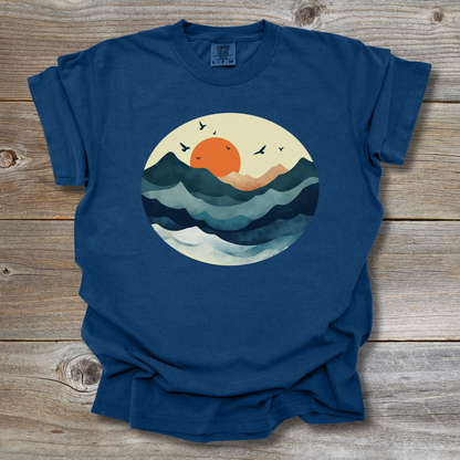 Sunset Waves T-shirt
