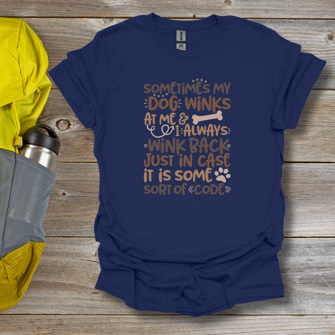 Dog Winks T-Shirt