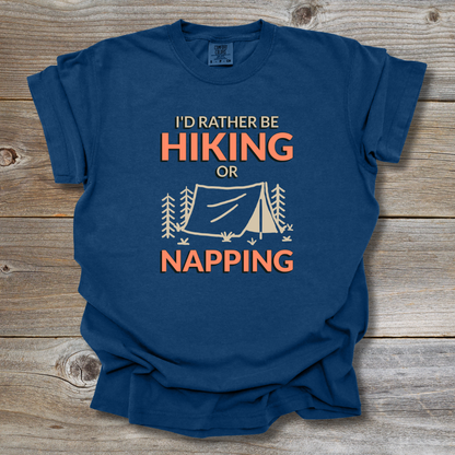 Hiking or Napping T-Shirt