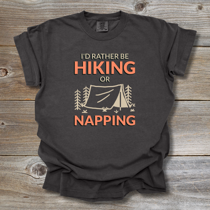 Hiking or Napping T-Shirt