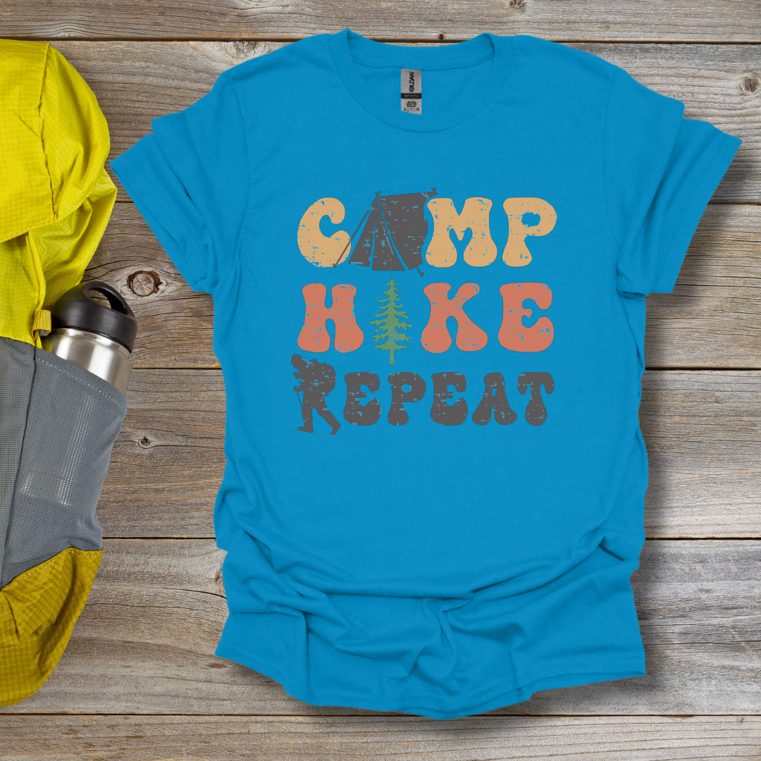 Camp Hike Repeat T-Shirt