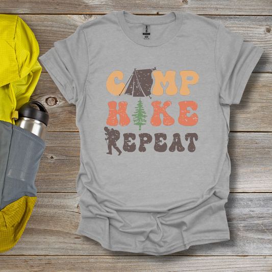 Camp Hike Repeat T-Shirt