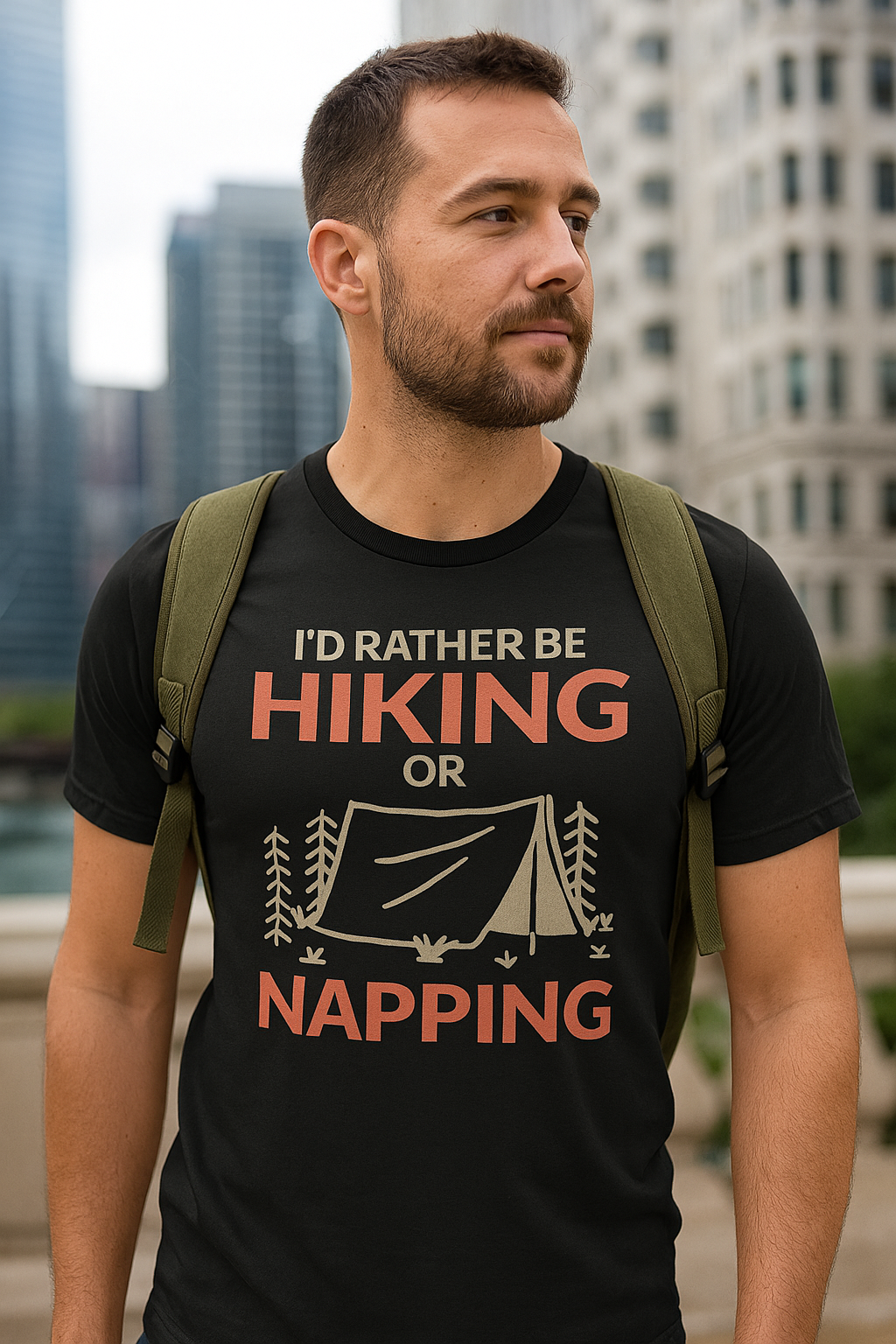 Hiking or Napping T-Shirt