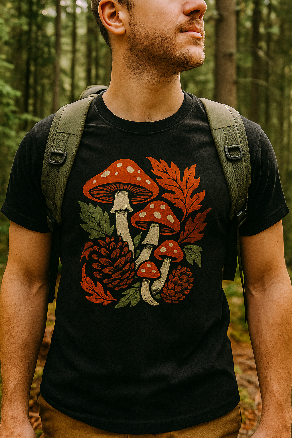 Autumn Mushrooms T-Shirt
