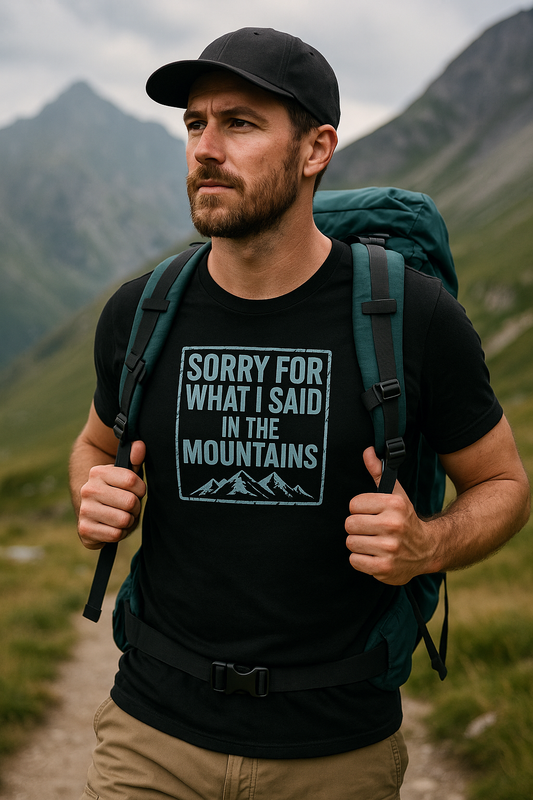 Sorry Mountains T-Shirt