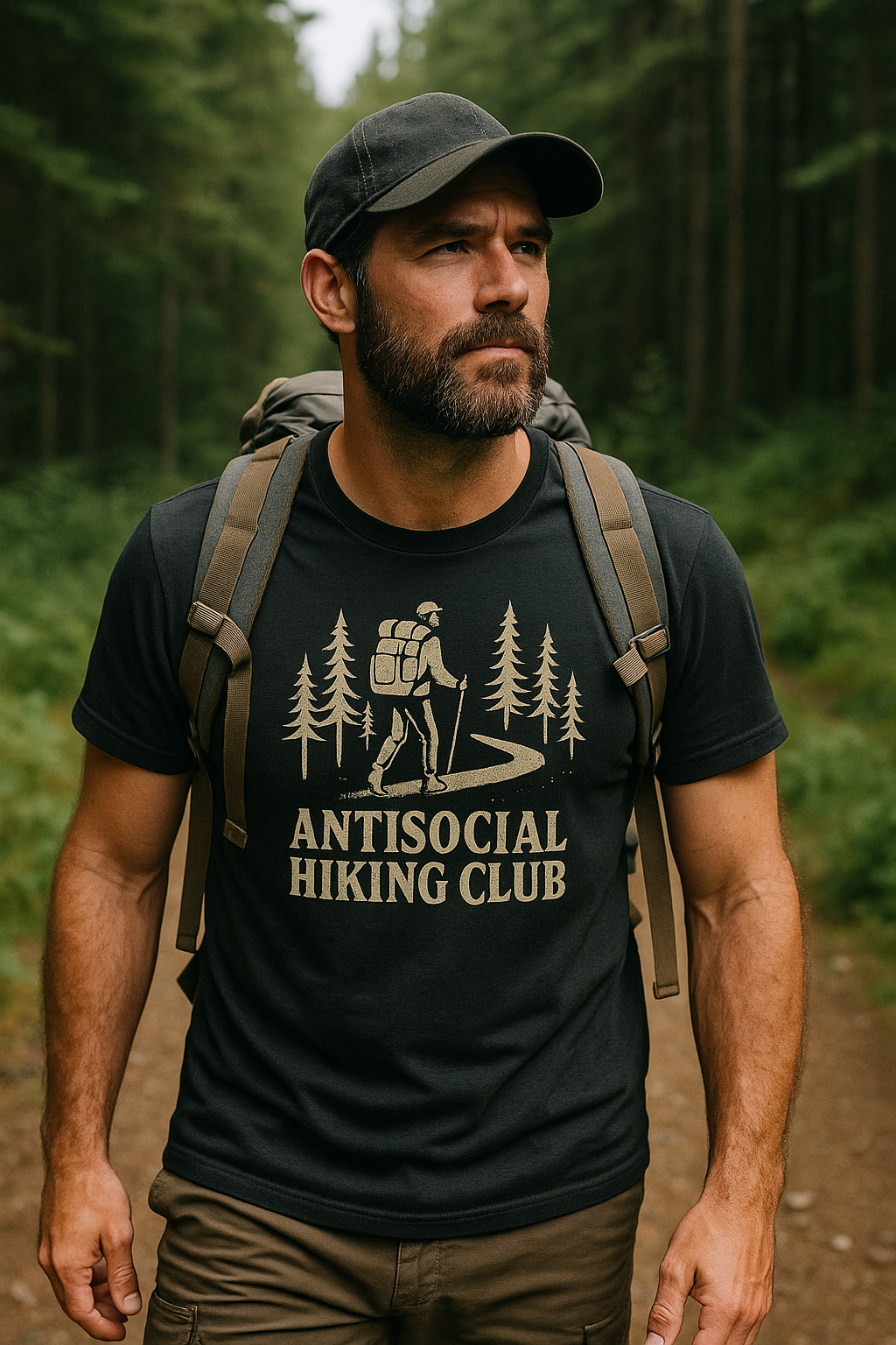 Antisocial Hiking Club T-Shirt