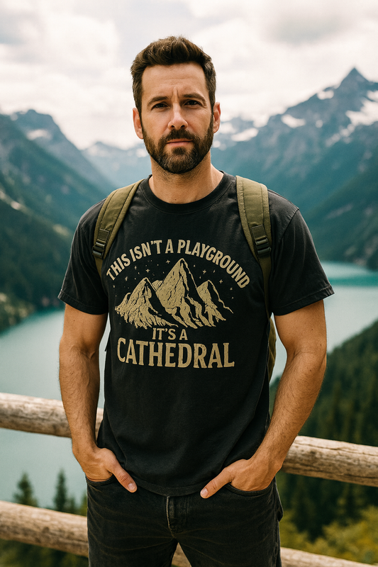 climbing t-shirt for men