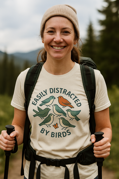Distracted by Birds T-Shirt