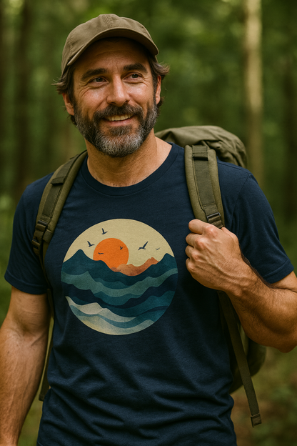 Sunset Waves T-shirt